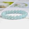 Vòng tay nam nữ chuỗi đá Aquamarine thiên nhiên cao cấp