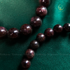 Vòng tay nam nữ chuỗi đá Garnet đỏ sẫm