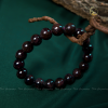 Vòng tay nam nữ chuỗi đá Garnet đỏ sẫm