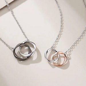 Dây chuyền bạc Love Lock tình yêu vĩnh cửu