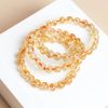 Vòng tay nam nữ chuỗi đá Thạch anh vàng thiên nhiên Citrine