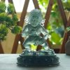 Tượng ngọc lưu ly Ngũ bộ Thần Tài giúp mang tài lộc
