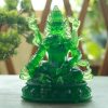 Tượng ngọc lưu ly Ngũ bộ Thần Tài giúp mang tài lộc