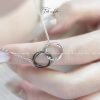 Dây chuyền bạc Love Lock tình yêu vĩnh cửu