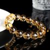 Vòng tay nam nữ chuỗi đá Thạch anh vàng thiên nhiên Citrine