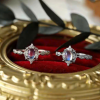 Nhẫn bạc đá Mặt trăng Moonstone oval