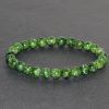 Vòng tay chuỗi nam nữ đá Diopside 5A cao cấp