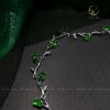 Lắc tay bạc Ivy đính đá Diopside