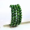 Vòng tay chuỗi nam nữ đá Diopside 5A cao cấp